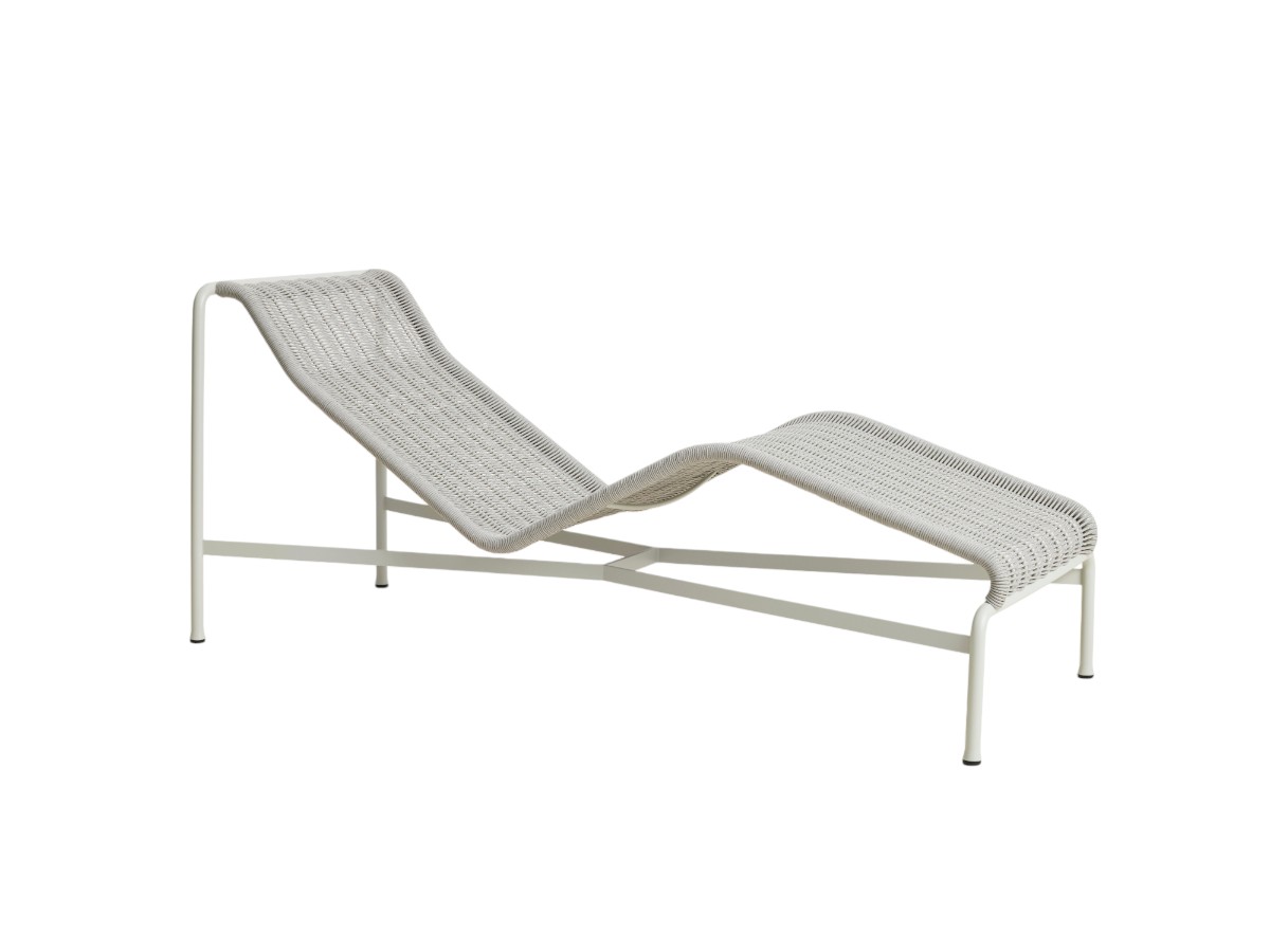 Hay Palissade Cord Chaise Longue Outdoor