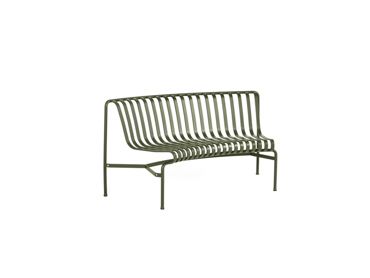 Hay Palissade Park Dining Bench In Add