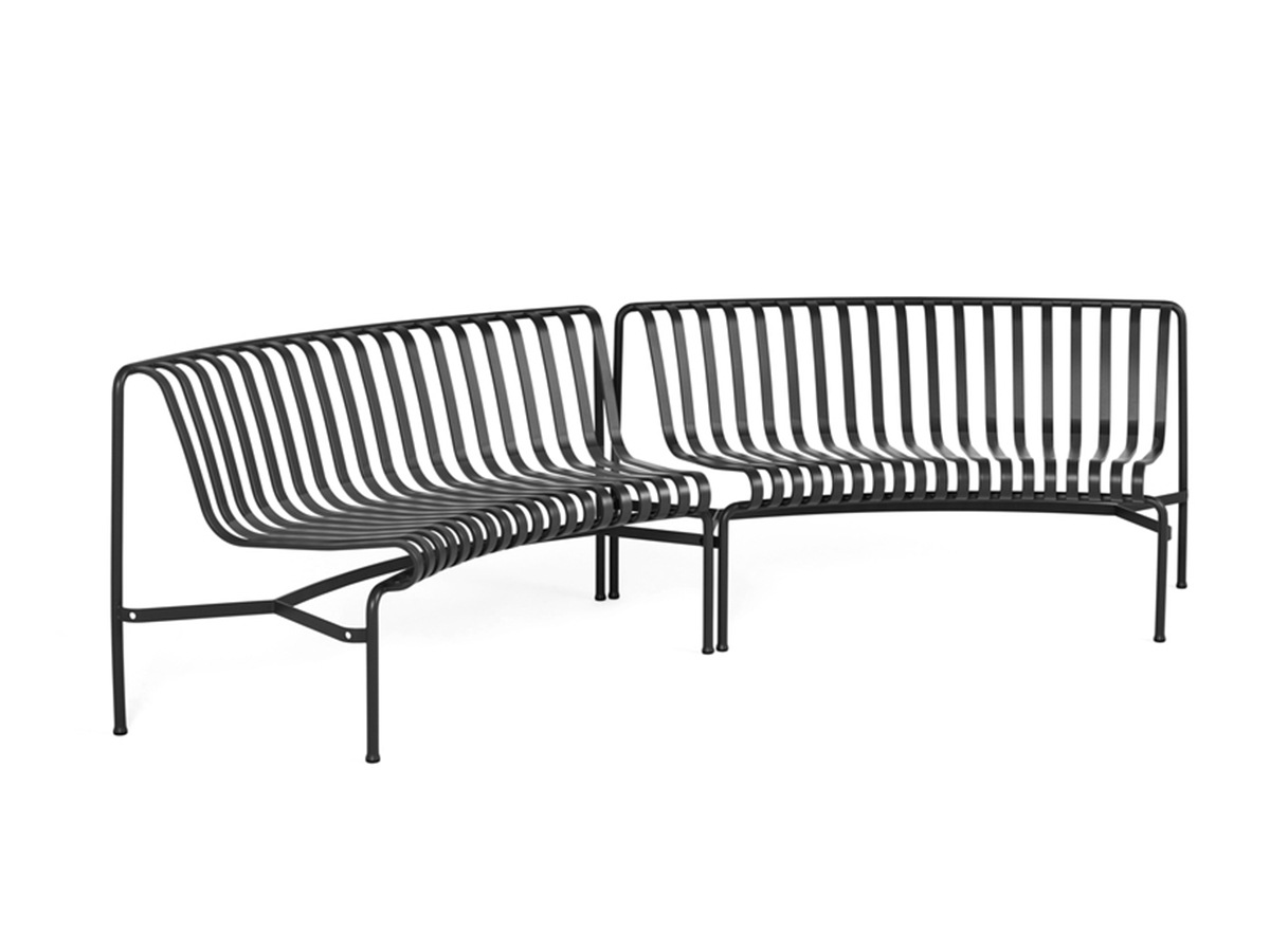Hay Palissade Park Dining Bench In Starter Set