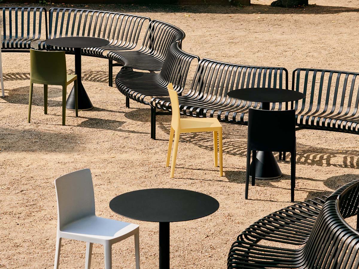Hay Palissade Park Dining Bench In Out Starter Set
