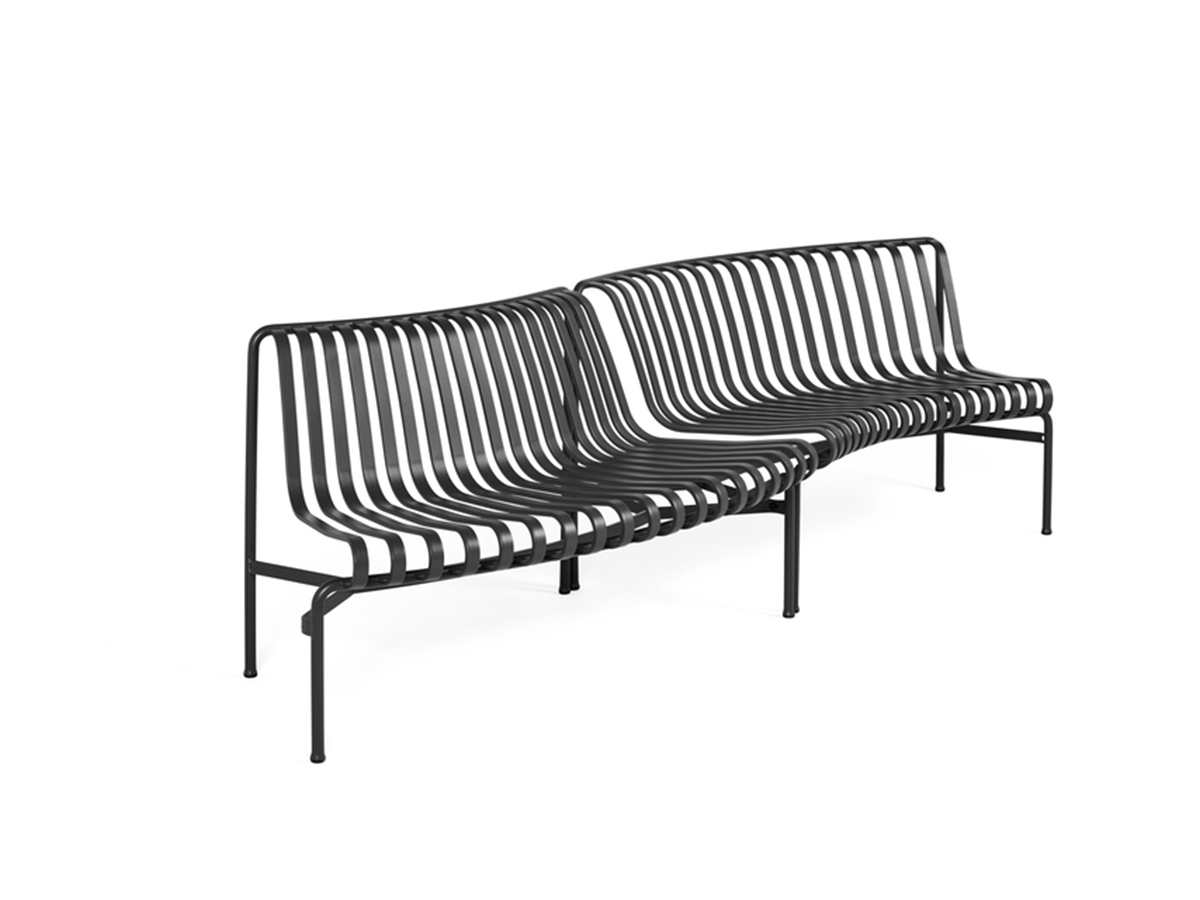 Hay Palissade Park Dining Bench In Out Starter Set