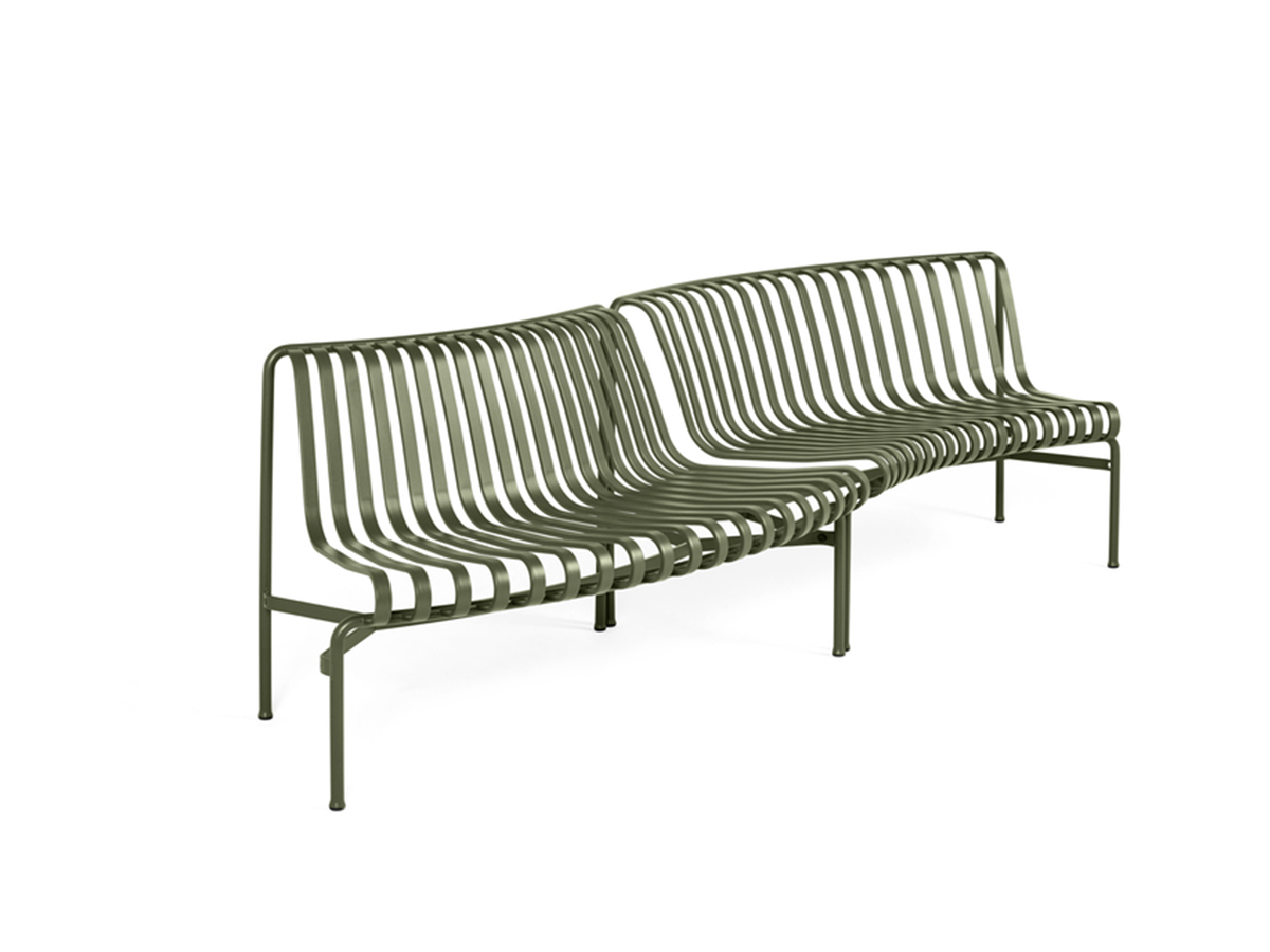 Hay Palissade Park Dining Bench In Out Starter Set