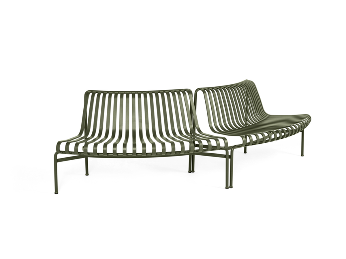 Hay Palissade Park Dinning Bench Out Out Starter Set
