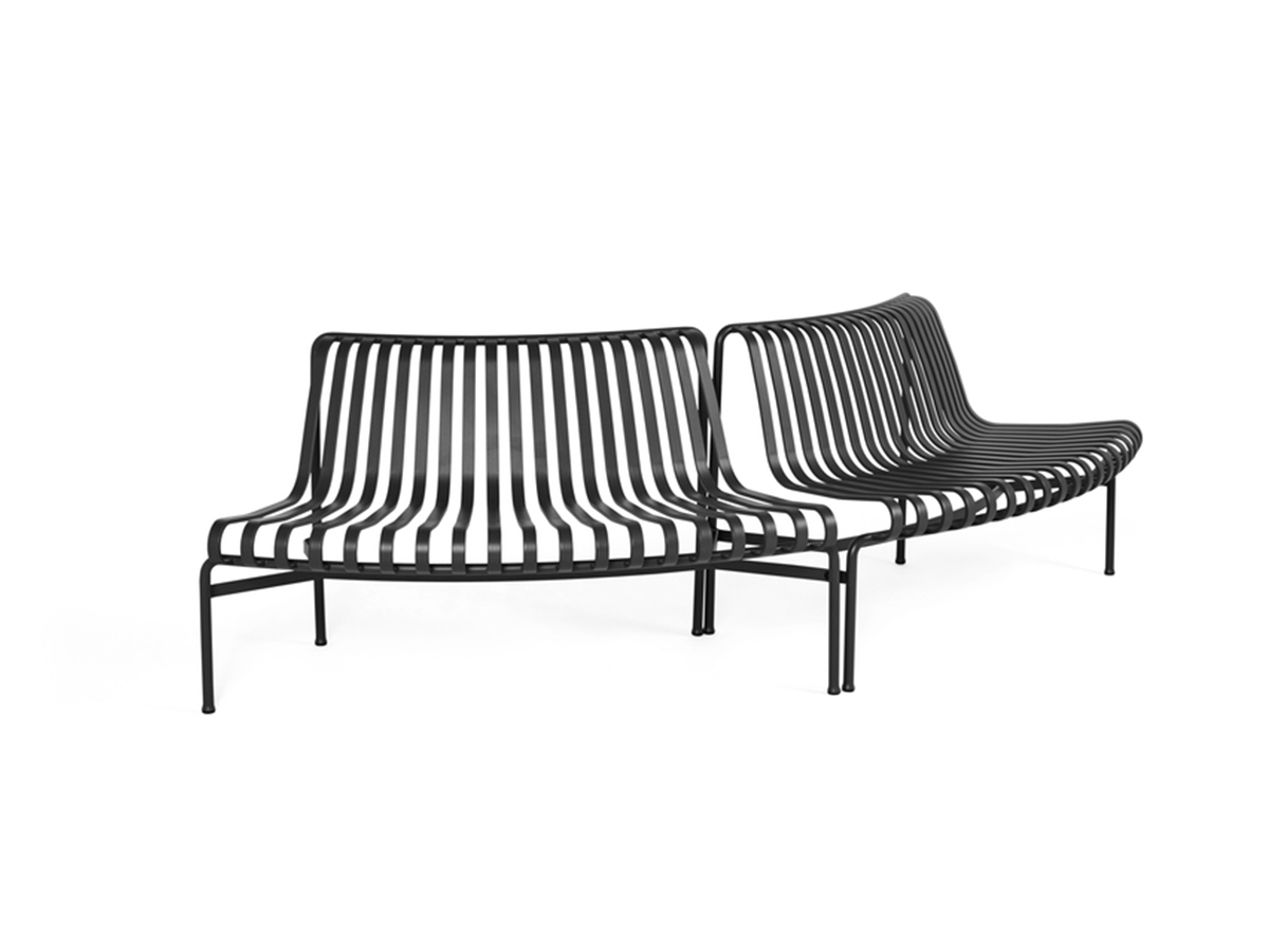 Hay Palissade Park Dinning Bench Out Out Starter Set