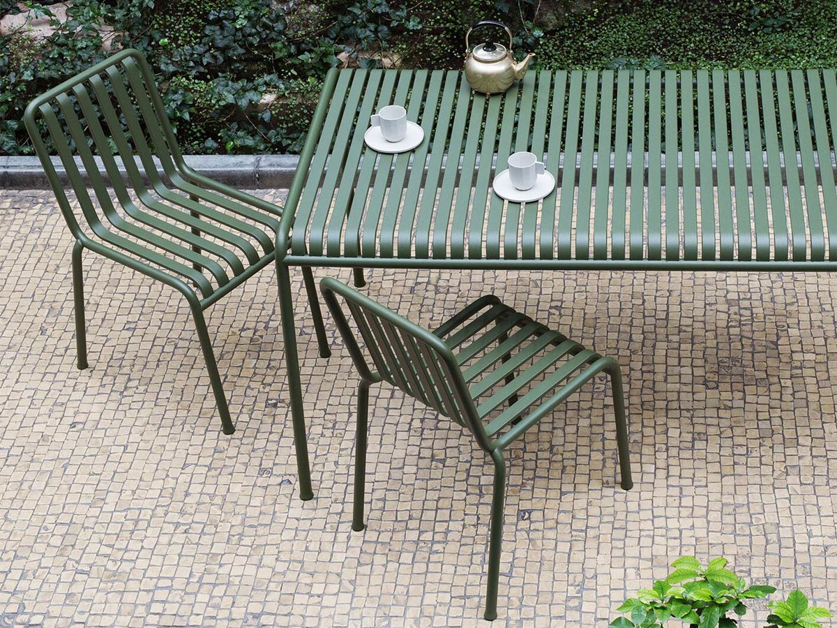 Hay Palissade Outdoor Table L 220 Cm Olive