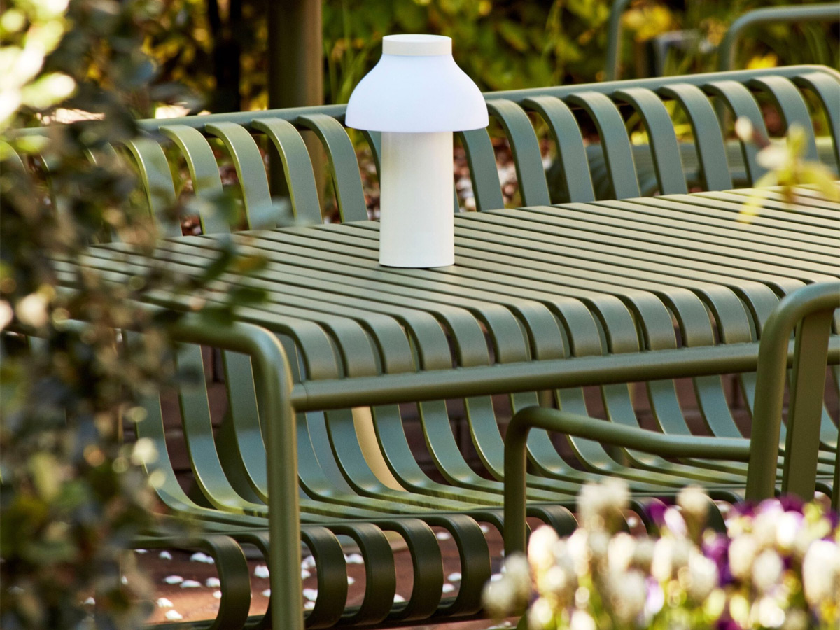 Hay Palissade Outdoor Table L 220 Cm Olive