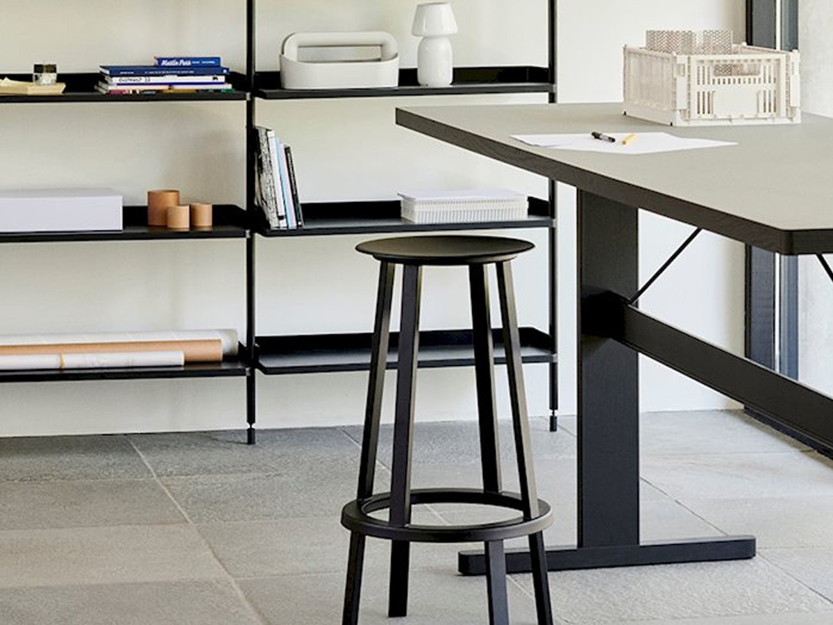 Hay Passerelle High Table Oak Black