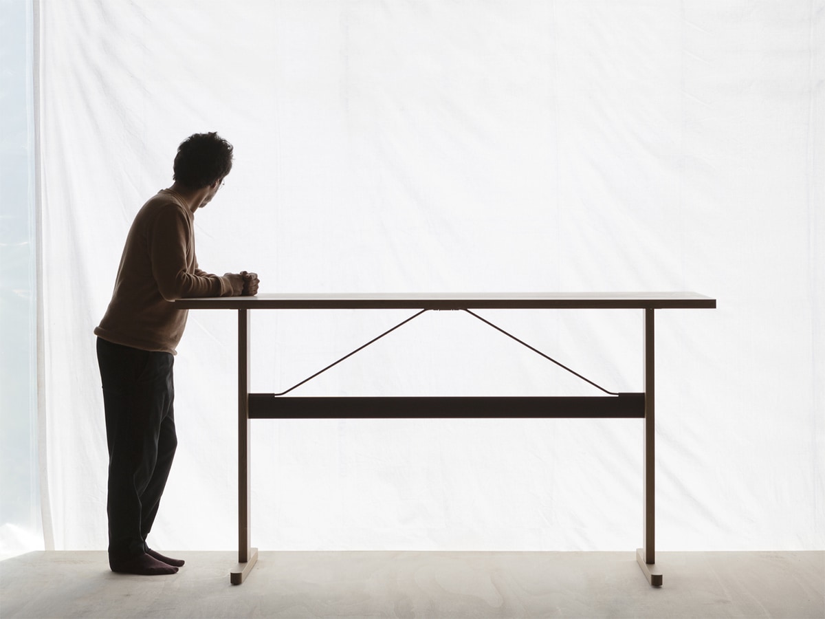 Hay Passerelle High Table Oak Black