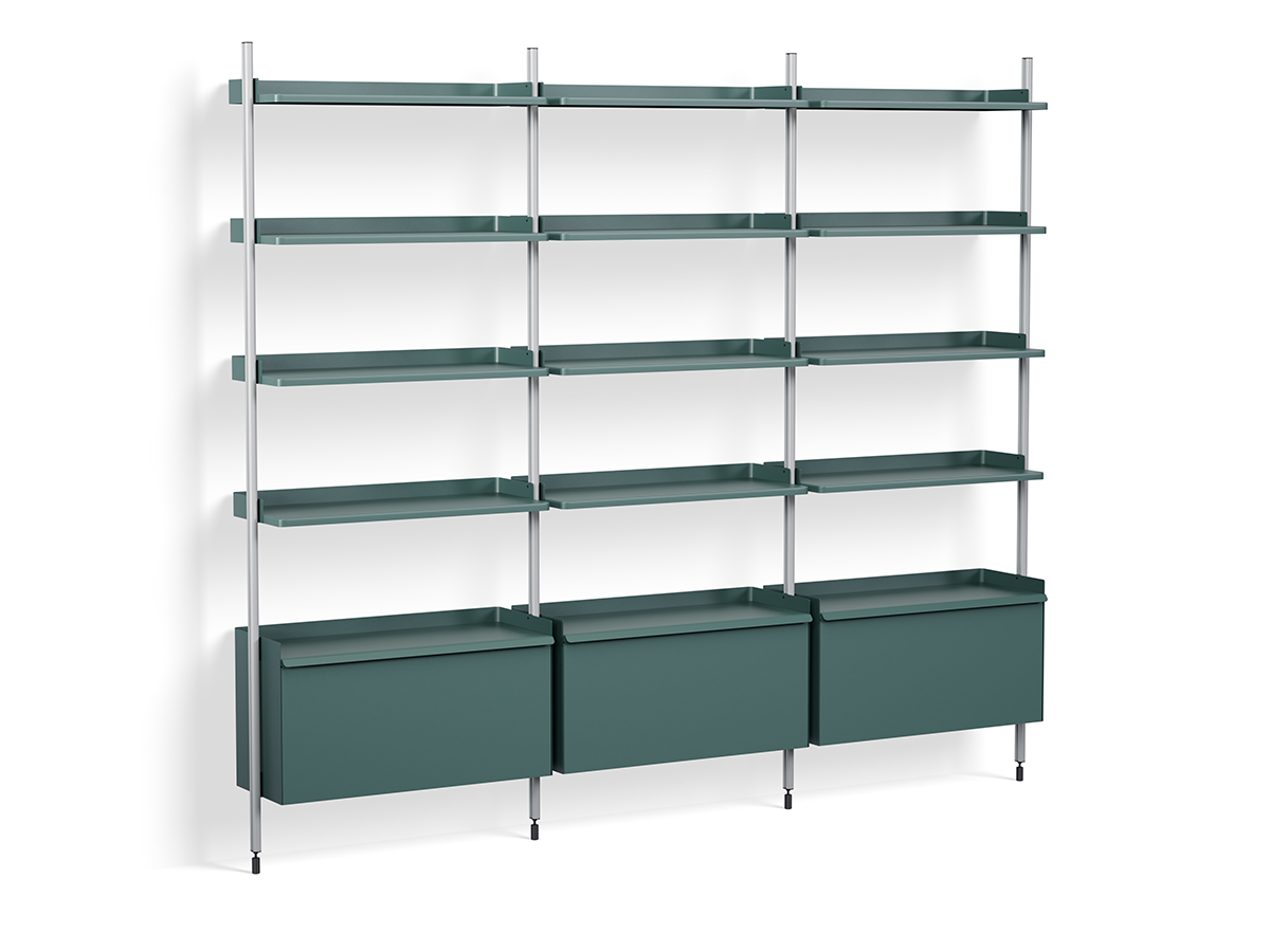 Hay Pier System 123 Bookcase 3 Columns