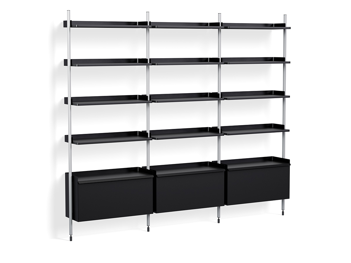 Hay Pier System 123 Bookcase 3 Columns