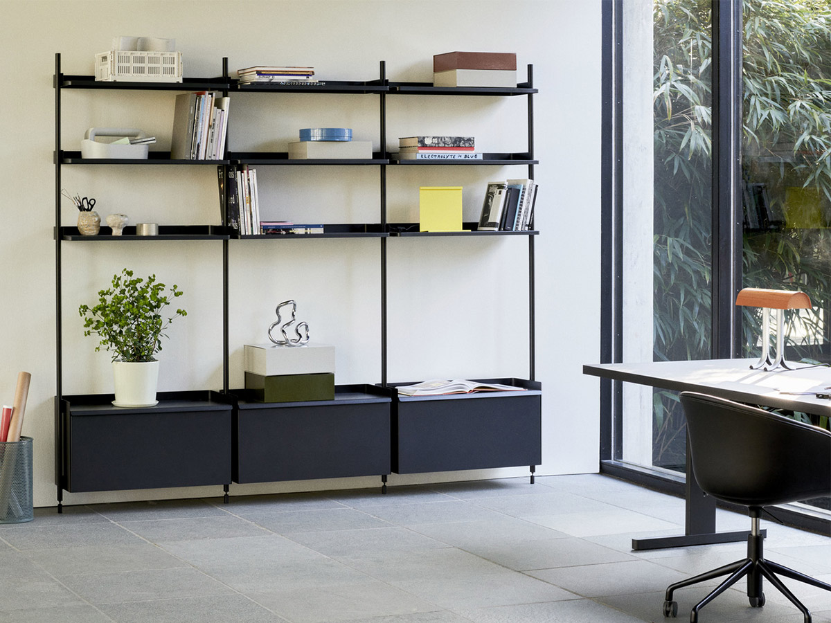 Hay Pier System 133 Bookcase 3 Columns