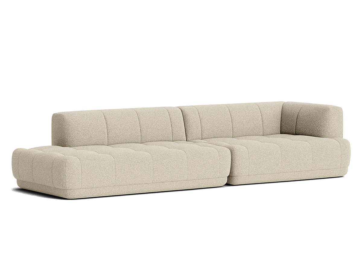 Hay Quilton Sofa Combination 10 Right Flamiber Sand J7