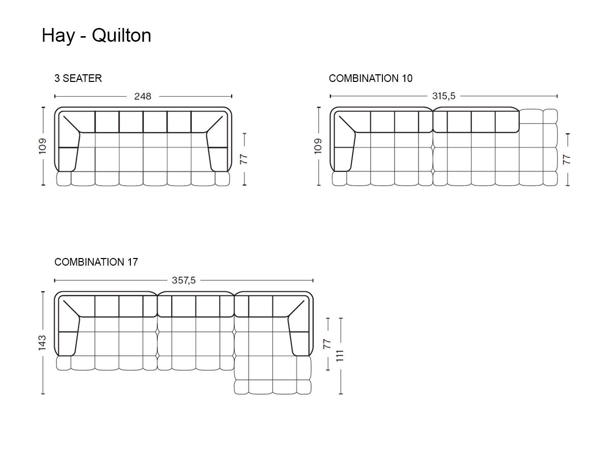Hay Quilton Sofa Collection