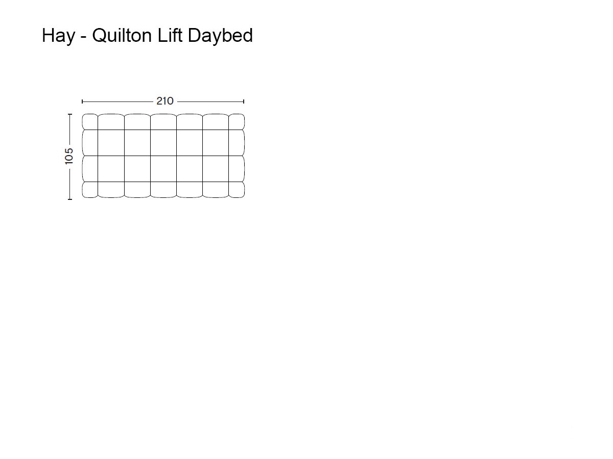 Hay Quilton Lift Daybed