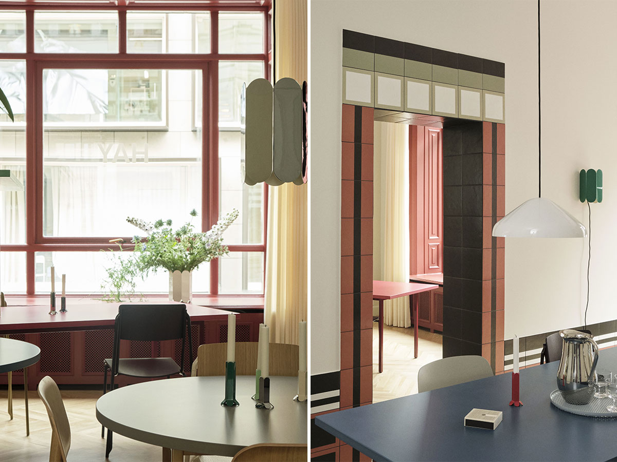 Hay Two Colour Rectangular Table