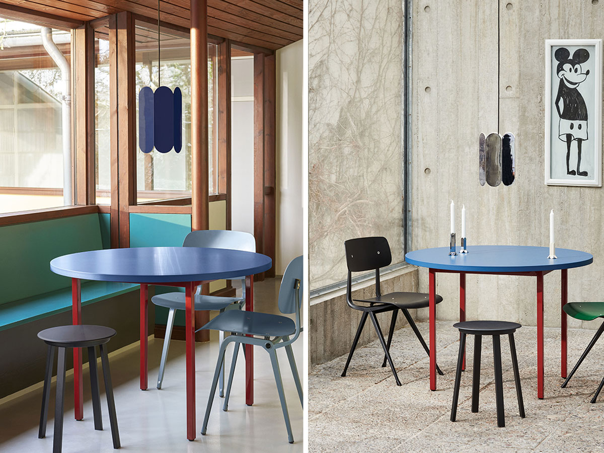 Hay Two Colour Round Table