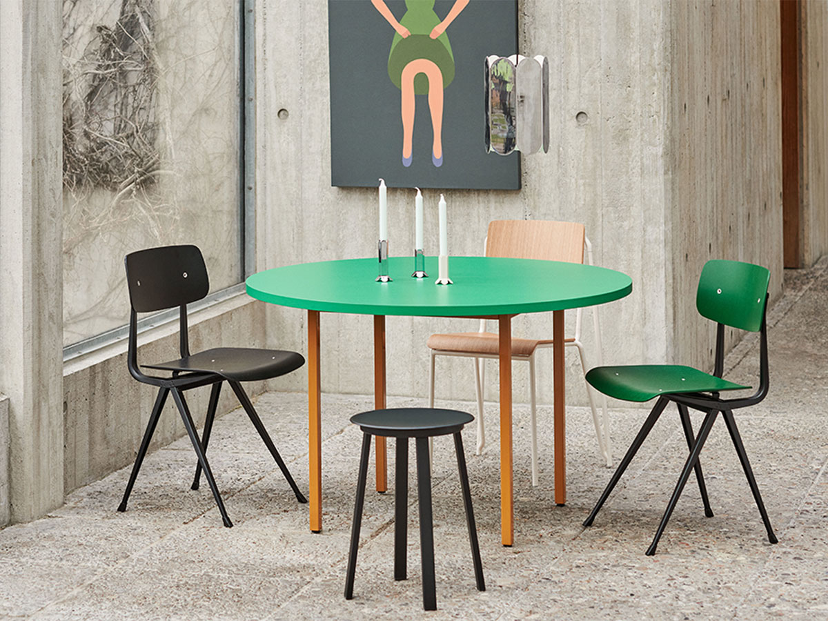Hay Two Colour Round Table