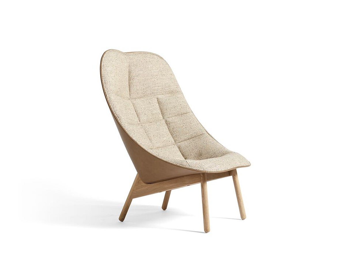 Hay Uchiwa Quilted Armchair Oakbolgherilgg60sense Nougat