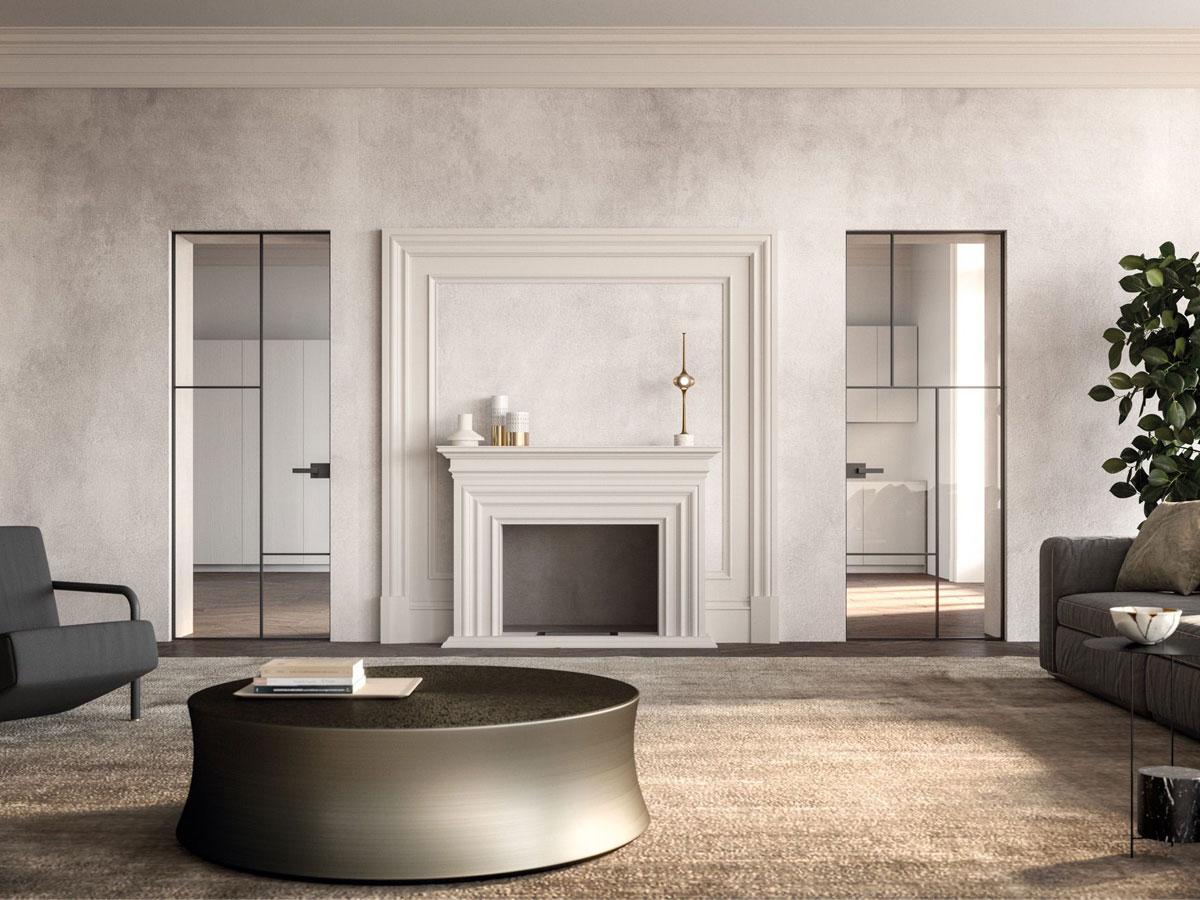Дверь HenryGlass Manhattan, распашная
