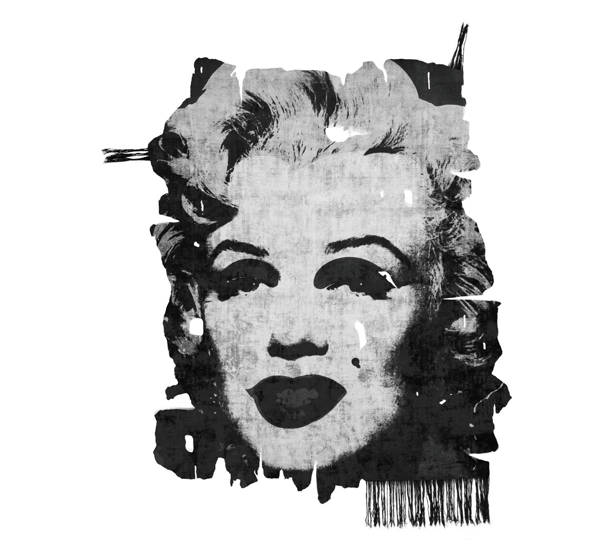 Ковёр Henzel Studio Marilyn 1967 Akkajaur Night Frozen Cut Edit 031C