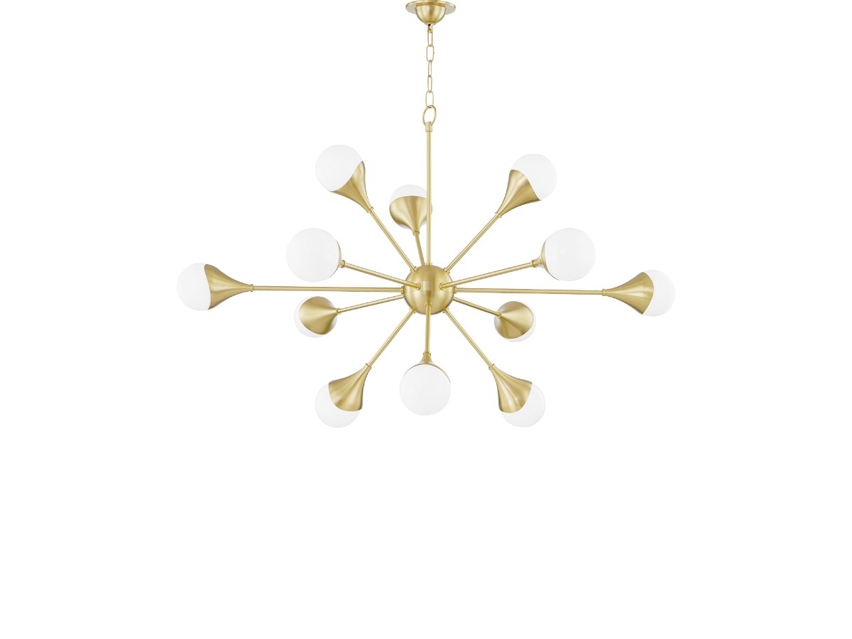 Hudson Valley Lighting Ariana Suspension Lamp H375812 Agb Ce