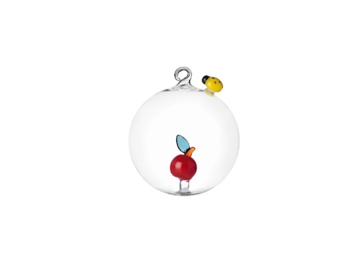 Ёлочный шар Ichendorf Red Apple, набор 2