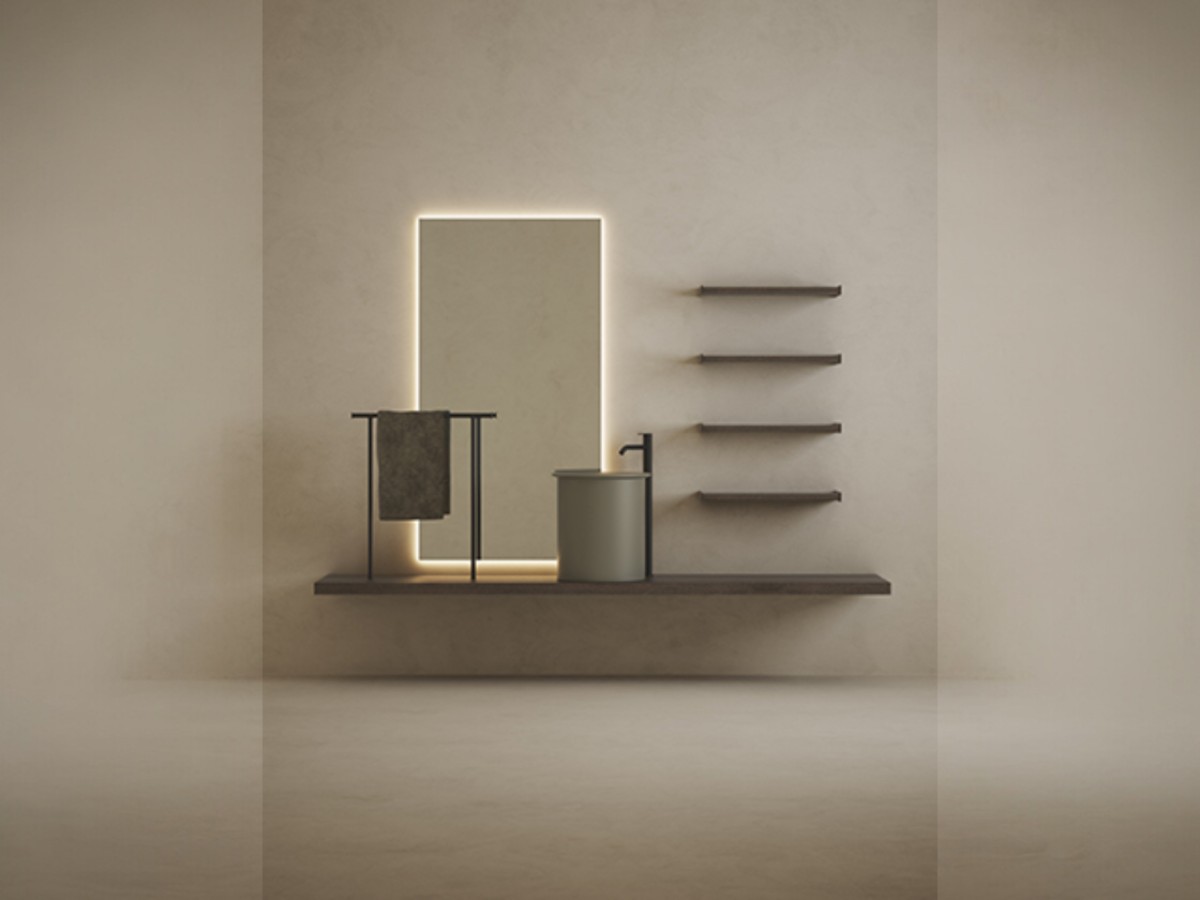 Inbani Edge45 Countertop Washbasin With Siphon Hole