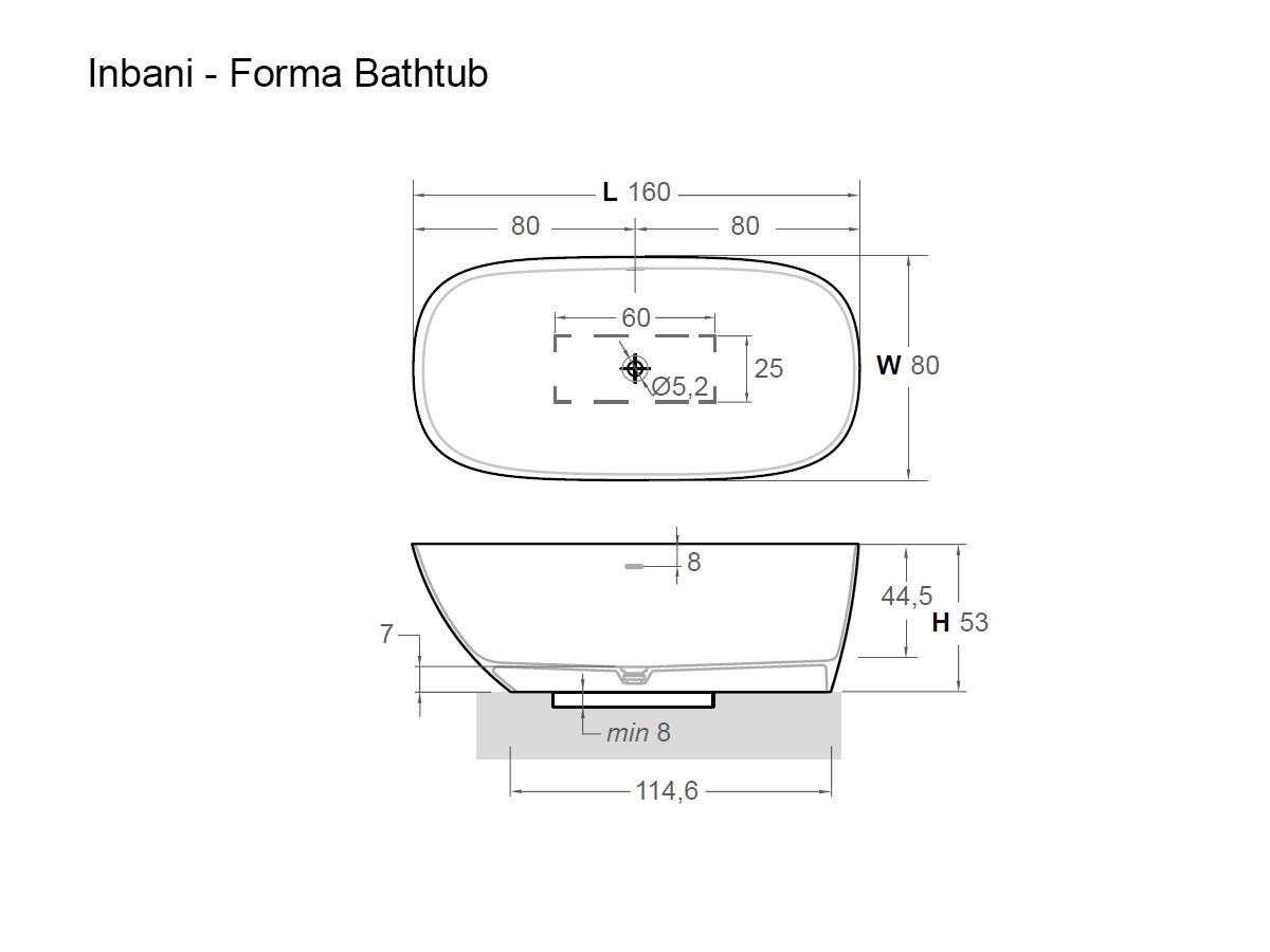 Inbani Forma Bathtub