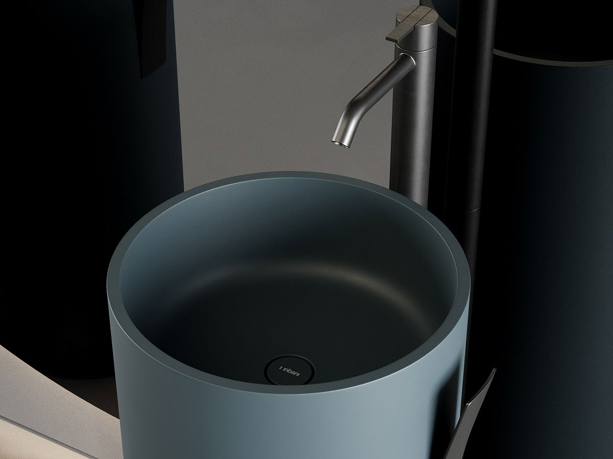 Inbani Giro85 Freestanding Washbasin