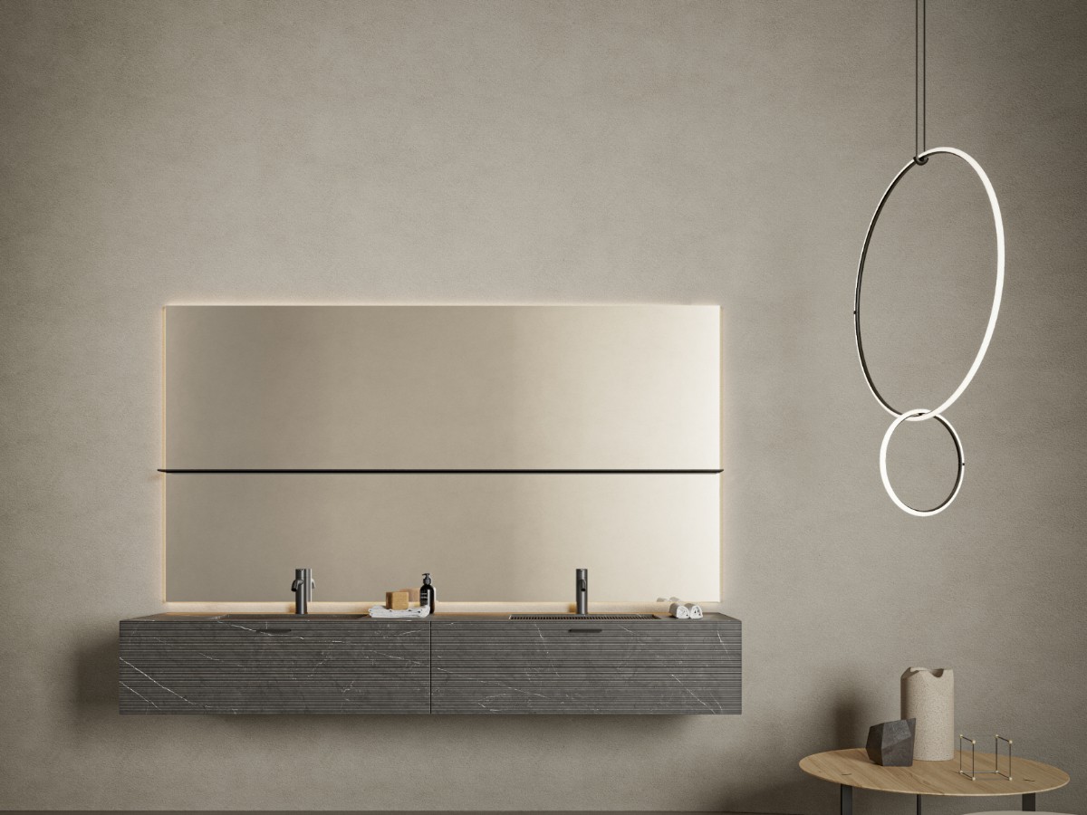 Inbani Grate Mirror H80 Led