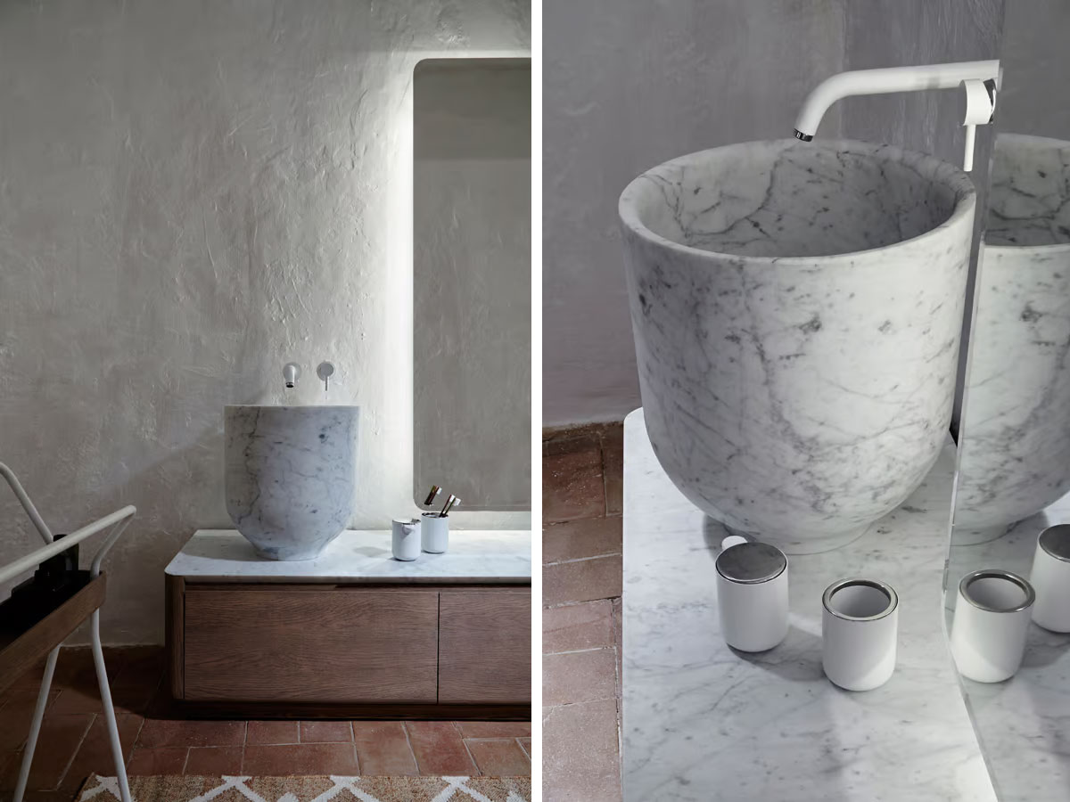 Inbani Origin45 Countertop Washbasin Marble