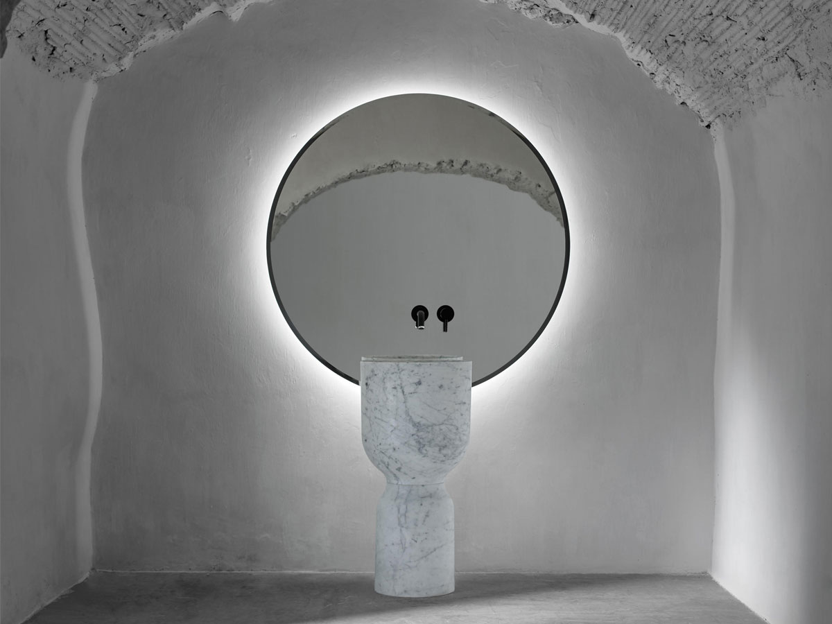 Inbani Origin Freestanding Washbasin Marble
