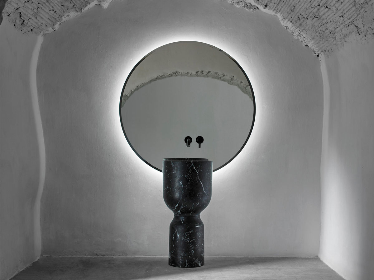 Inbani Origin Freestanding Washbasin Marble