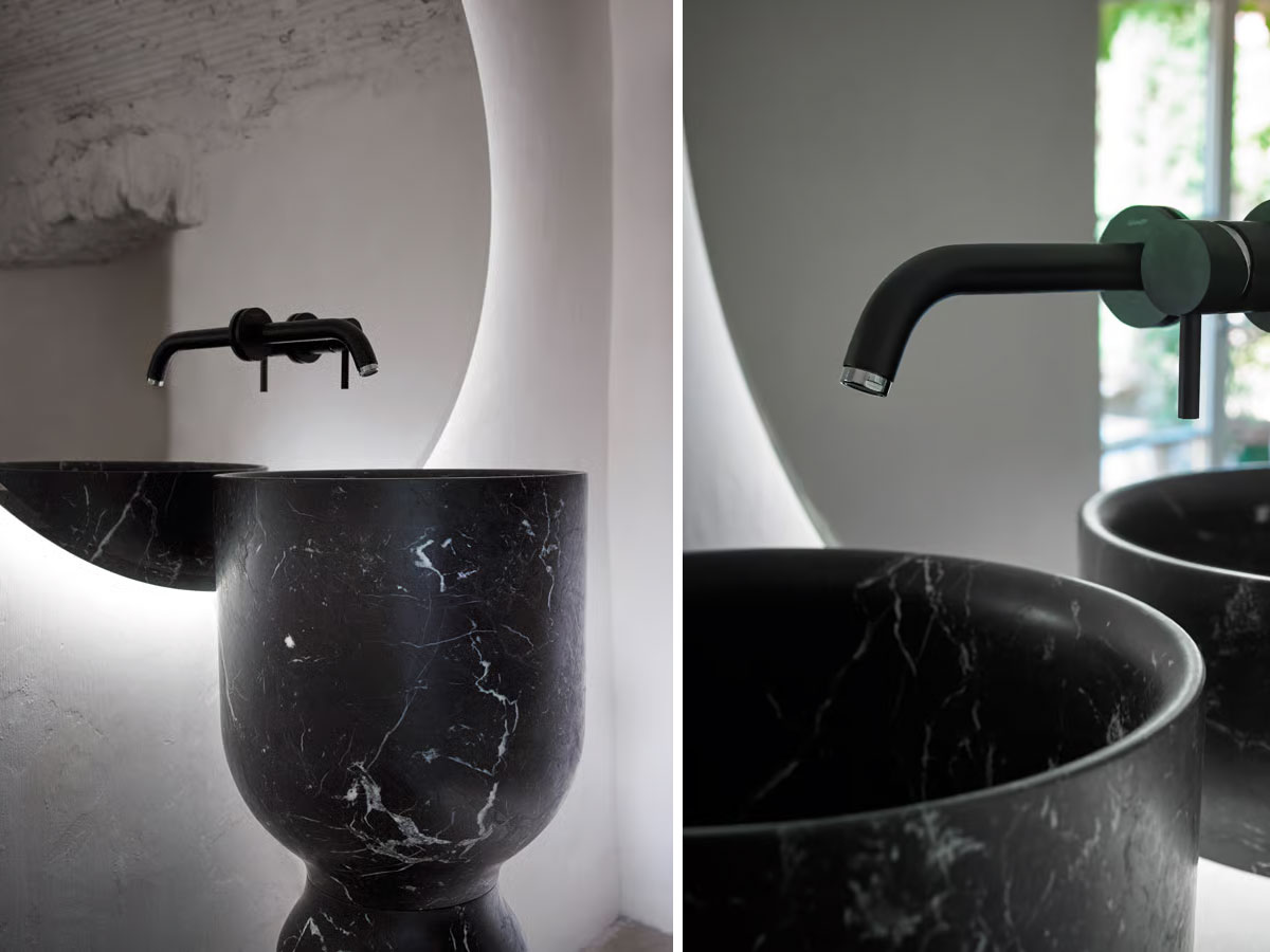 Inbani Origin Freestanding Washbasin Marble