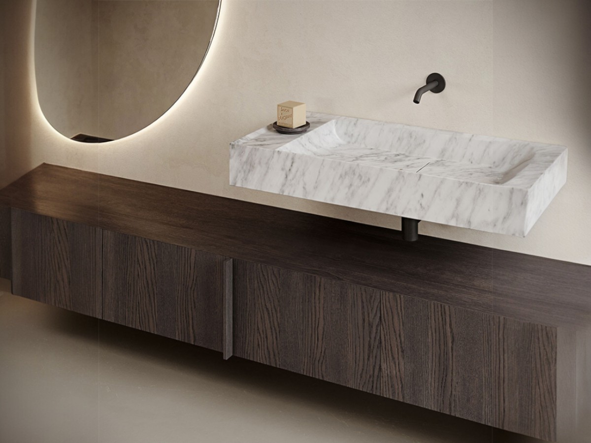 Inbani Paral100 Washbasin Marble Version