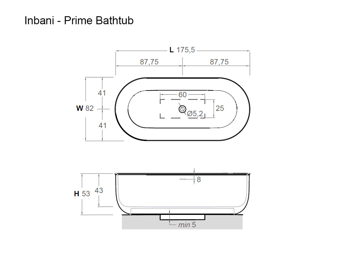 Inbani Prime Bathtub