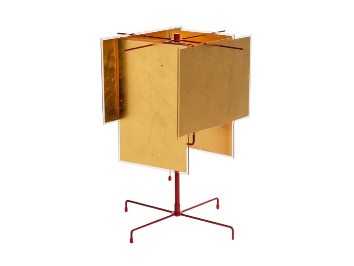 Ingo Maurer 24 Karat Blau T Table Lamp