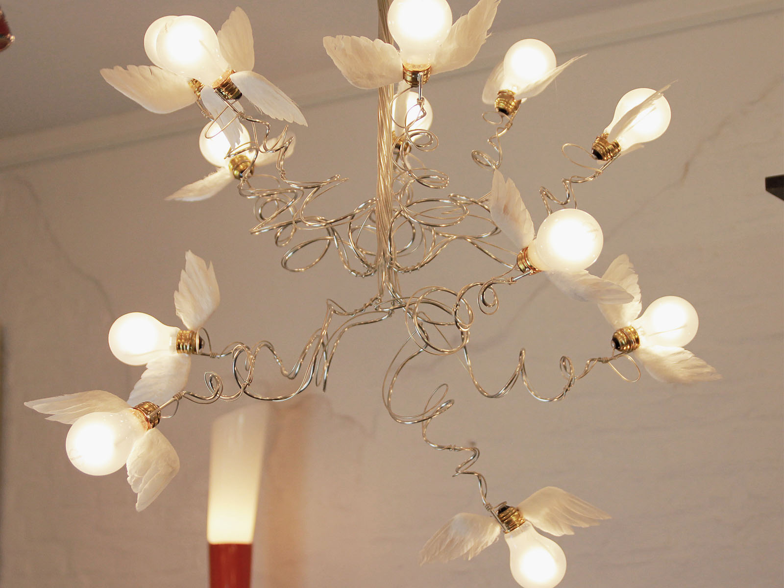 Ingo Maurer Birdie Ceiling Lamp