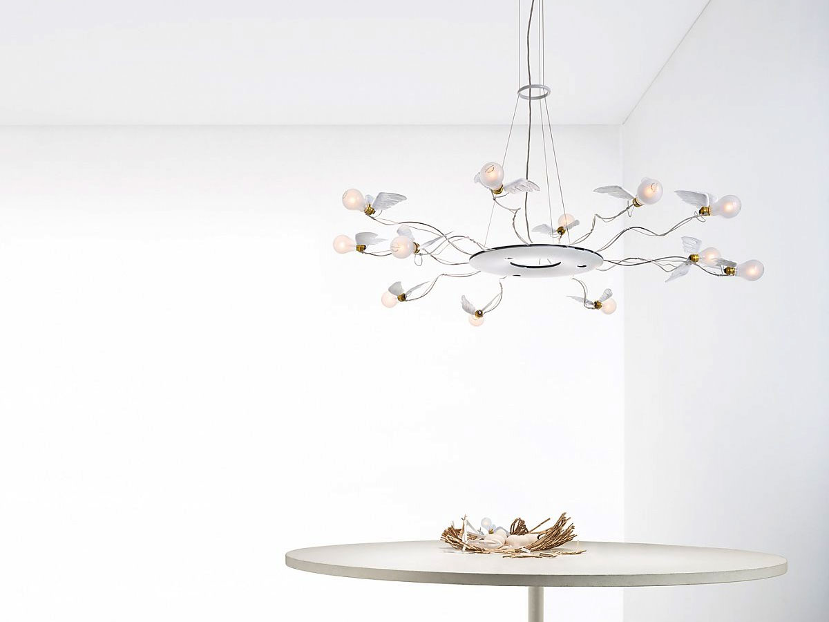 Ingo Maurer Birdie Led Suspension Lamp