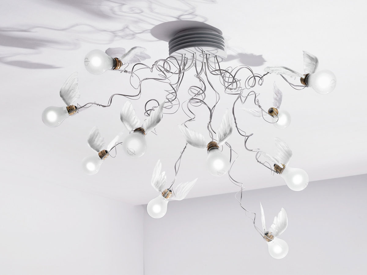 Ingo Maurer Birdie S Nest Led Ceiling
