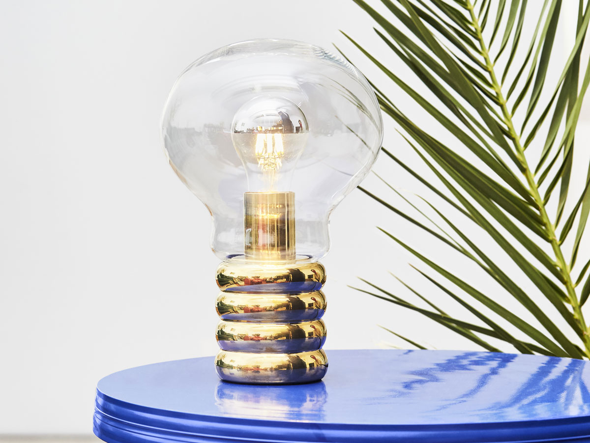 Ingo Maurer Bulb Brass Table Lamp