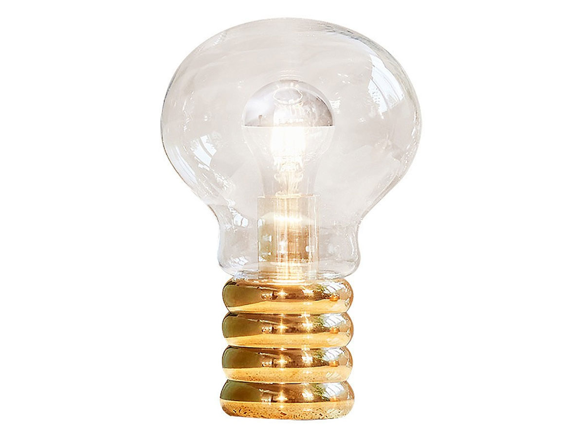 Ingo Maurer Bulb Brass Table Lamp