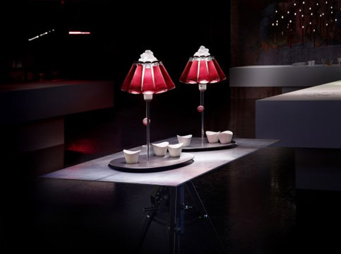 Ingo Maurer Campari Bar Table Lamp