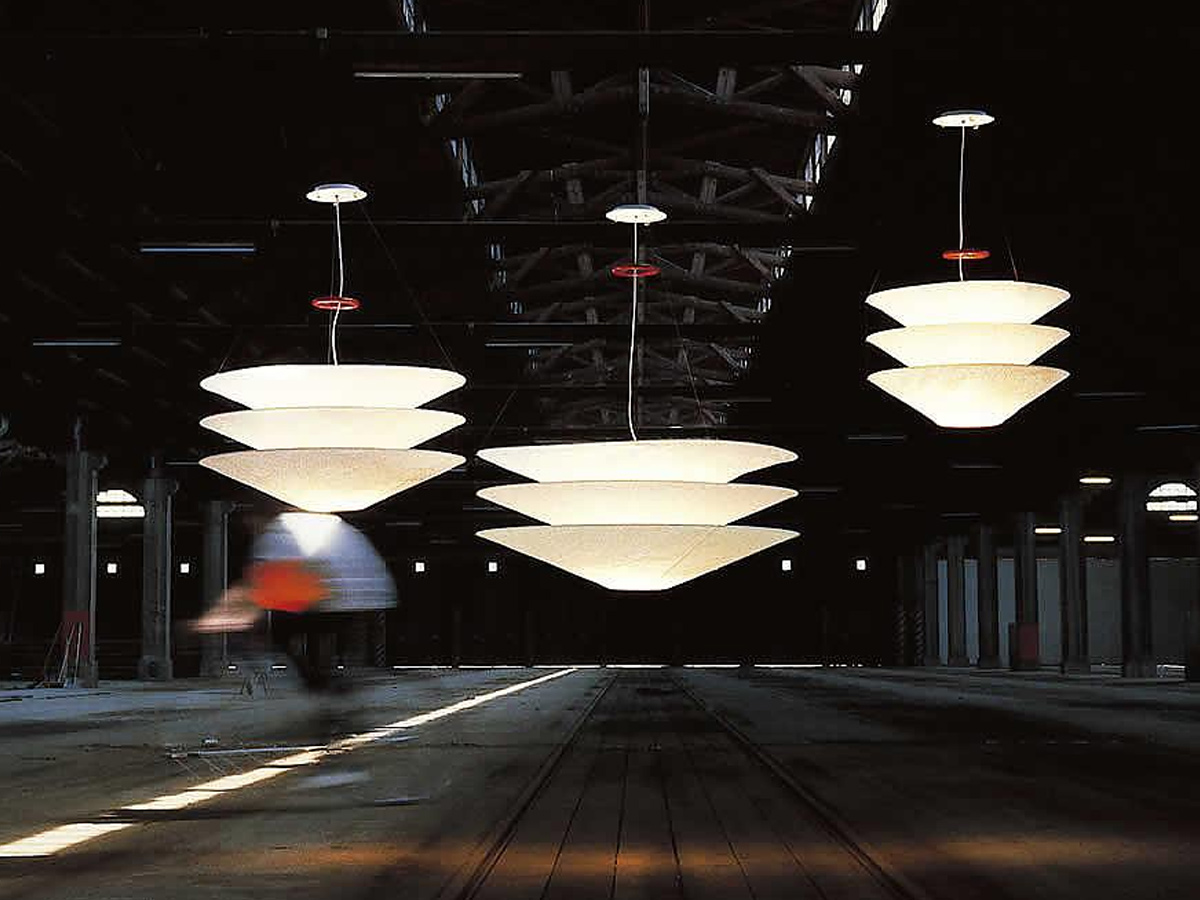 Ingo Maurer Floatation Suspension Lamp