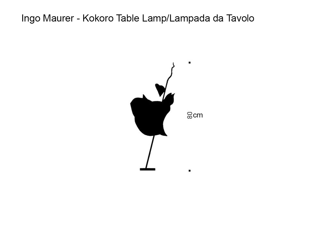 Ingo Maurer Kokoro Table Lamp