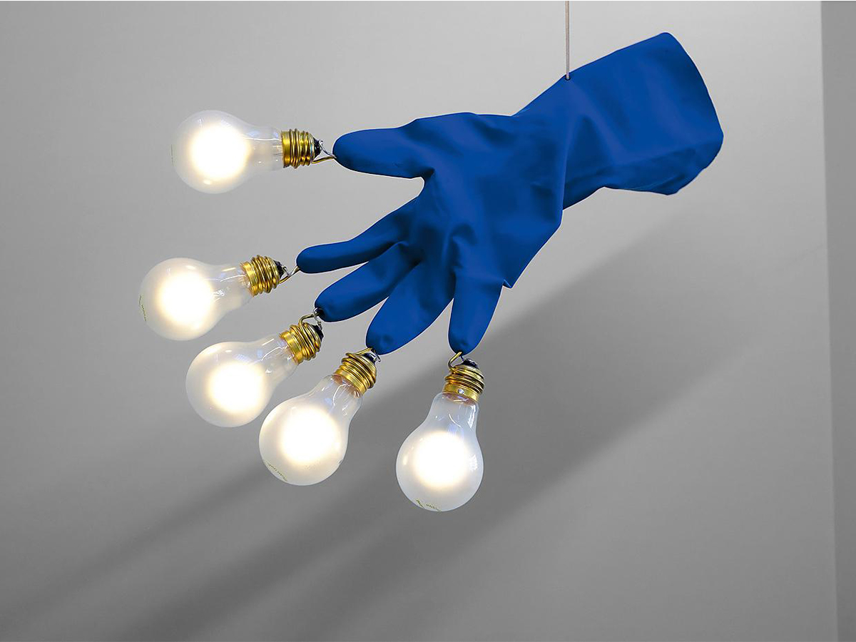 Ingo Maurer Luzy Take Five Pendant Lamp