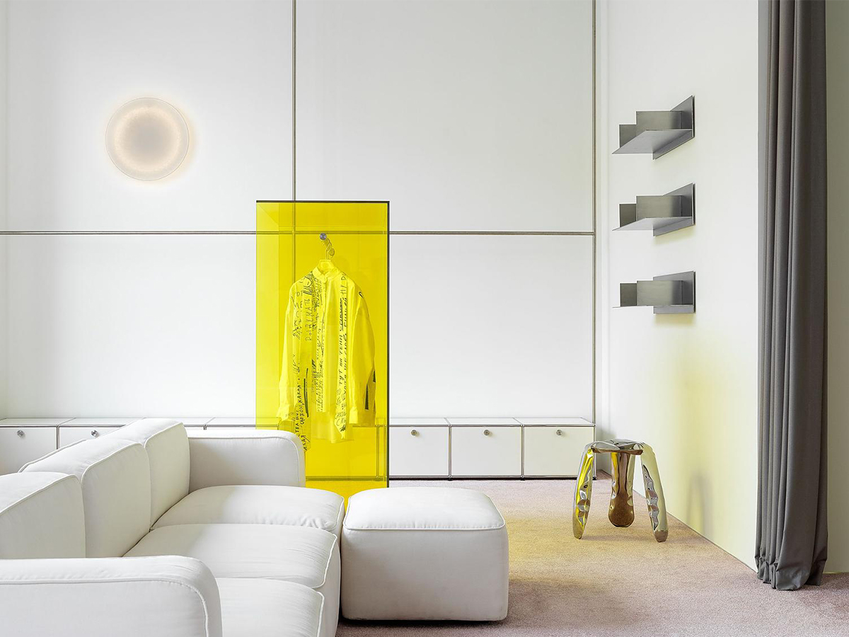 Ingo Maurer Moodmoon White R60 Wall Lamp