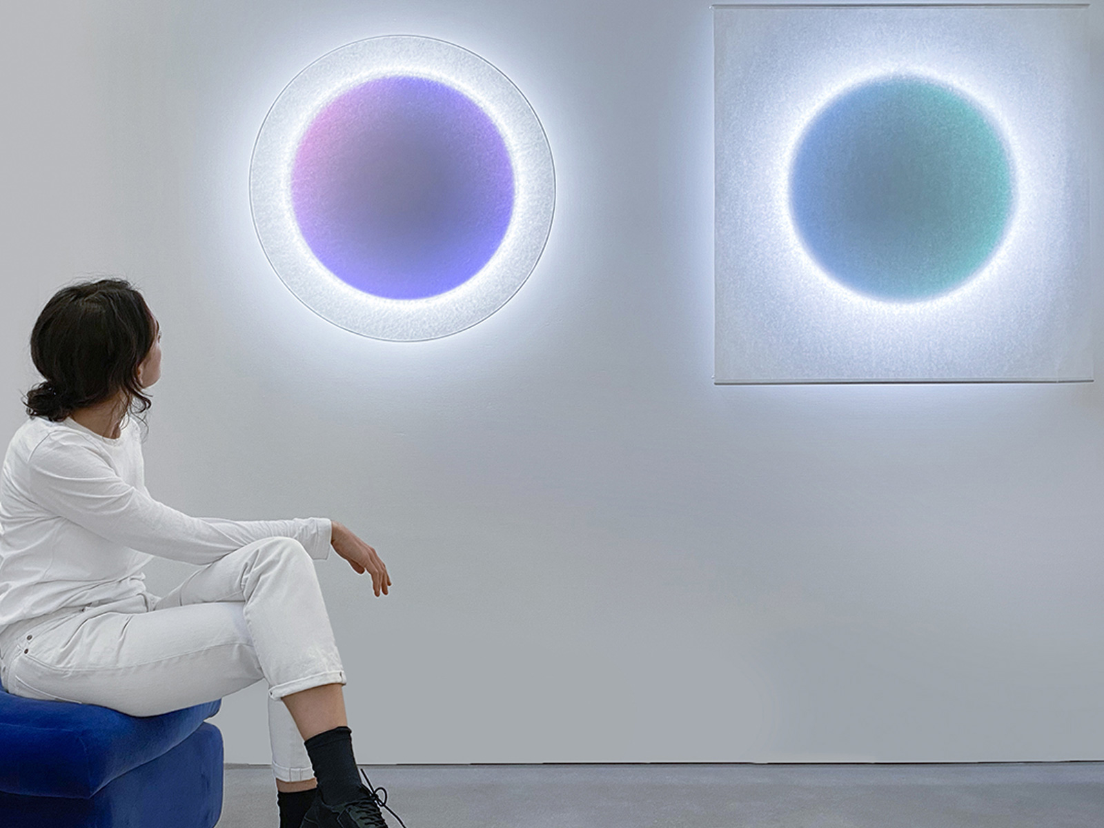 Ingo Maurer Moodmoon R85 Rgwb Wall Lamp