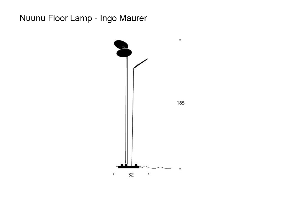 Ingo Maurer Nuunu Floor Lamp