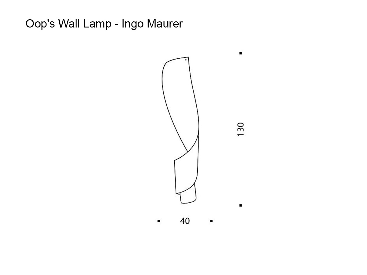 Бра Ingo Maurer Oop's